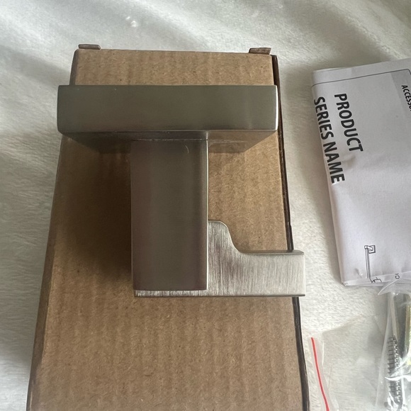 Signature Hardware Ultra Robe Hook Brushed Nickel - Picture 6 of 9